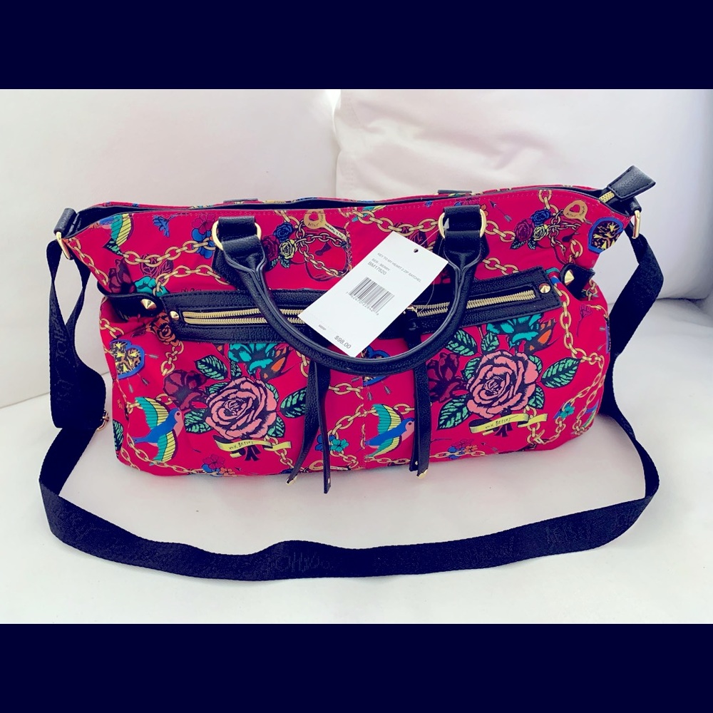 Betsy Johnson satchel handbag